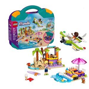 LEGO Friends Creative Beach and Travel Suitcase Pretend Play Building Set 42672